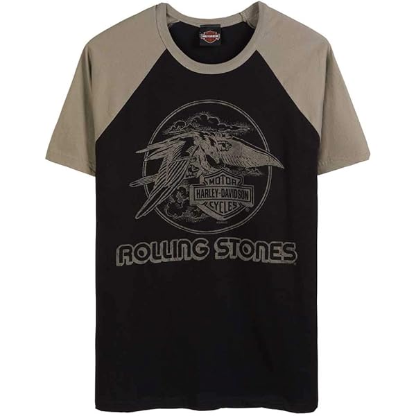 Amazon.co.jp: Harley-Davidson Men's Rolling Stones Jet Eagle