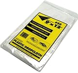 シカゴDropcloth pl-0912 – 050 9 ' x 12 'プラスチックDropcloth 0.5 ( 1 / 2 ) Mil厚さ( # 50 )