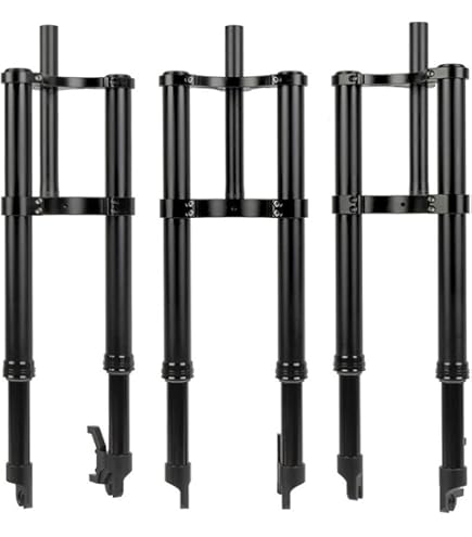 Amazon | 26x4.0 自転車用フォーク ファット ダブルショルダー