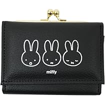 Amazon | [アートウエルド] ミッフィー がま口三つ折り財布
