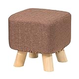 さいころスツール ブルー ブラウン グリーン オレンジ アイボリー カラフル スツール ローチェア 椅子 いす (ロータイプ, ブラウン)