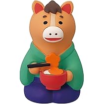 Amazon.co.jp: デコレ コンコンブル 馬だるま 馬だるま 約30×32×h38