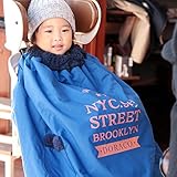 DORACO 子ども乗せ 自転車用ブランケット／ブルックリン 安心の日本製 (ブルー)