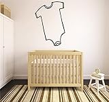 Design with Vinyl RAD V 444 1 Baby Onesie Boy Girl Unisex Newborn Infant Nursery Bedroom Decor Peel 