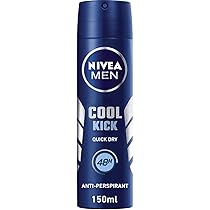 Amazon | Nivea Men Deo Spray Cool Kick 150 ml | NIVEA