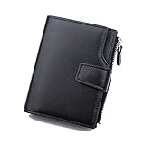Mutell（TM）ホット販売ショート財布ファスナーハスプ男性の革財布韓国人男性の固形カジュアルバッグ若者の潮名刺入れ財布