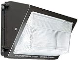 Nuvo照明65 /056r1 14.38 " 38 W 1 LEDアウトドア壁パック、ブロンズ仕上げ