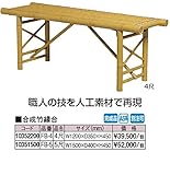 タカショー　合成竹縁台　5尺 FB-5 　『濡れ縁』