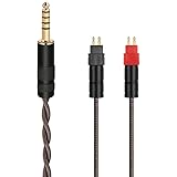 luxferre 4.4 mm hd650 hd660s hd580 hd6xx hd58x HD600 hd25 交換 リケーブル 単結晶銅 4.4 mm バランス ケーブル ヘッドホン ケーブル 24k 金メッキ 4.4mmバランス標準プラグ ア