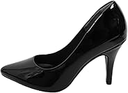 神戸レタス KOBE LETTUCE 走れるパンプス 痛くなりにくい美脚パンプス クアトロクッション 機能系9cmヒールポインテッドトゥパンプス [I1030]