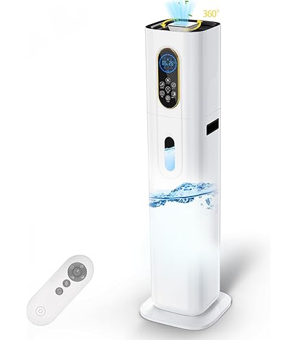 Amazon.co.jp: 加湿器 大容量 9L タワー型【2025冬新登場・吹出口360