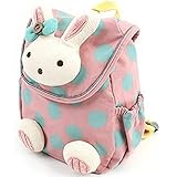 Kids School Bag,Lisingtool Animal Rabbit Anti-lost Baby Backpack (Pink) by Lisingtool