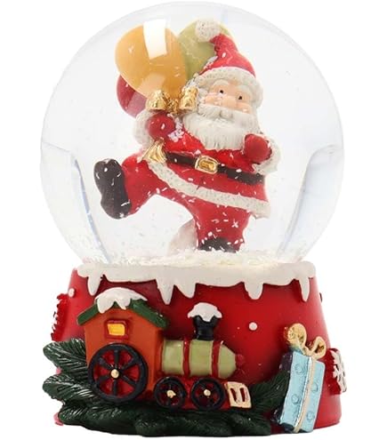 Amazon.co.jp: スノードーム・Mクリスマス雑貨 マークス サンタ