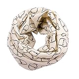 杜屋トヤ　ベビー小物　おでかけ用品　マフラー　スヌード　スカーフ　襟巻　ネックウォーマー　防寒　柔らか　かわいい　ミルク　春　秋　冬　赤ちゃん　女の子　男の子　プレゼント　お出かけ　遊び　40 x 2