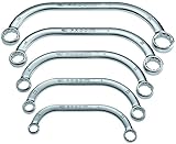 Stanley Proto Facom FM-57.JE5 Metric Obstruction Box Wrench, Set, 5-Piece [並行輸入品]