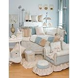 Glenna Jean Central Park Fitted Sheet, White by Glenna Jean