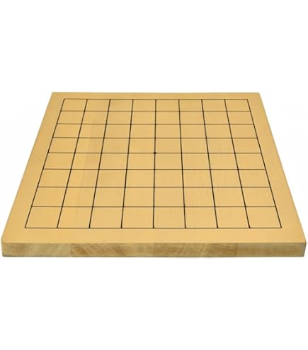 Amazon | 木製囲碁盤 本榧に次ぐ ヒバ材9・13路盤（裏表）入門