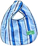Caden Lane Luxe Collection Bib Set, Pinstripe Boy, 2-Count by Caden Lane [並行輸入品]