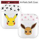 【カラー：ピカチュウ】AirPods ポケットモンスター エアーポッズ ケース カバー ソフトケース ソフト キャラクター グッズ ポケモン ピカチュウ イーブイ エアーポッズケース イヤホン AirPodsケース air pods 第1世代 第2世代 収納ケース ワイヤレスイヤホン 保護カバー 保護 s-gd-7c784
