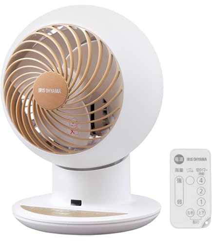 【新品】アイリスオーヤマ　WOOZOO Globe Fan サーキュレーター アイリスオーヤマ、ポップなカラーを採用した「WOOZOO