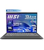 ★保証付き❣MSIノートPC Prestige-13-A13M-0157JP MSI ビジネスノートPC Prestige 13 Evo - 第13世代 インテル<sup