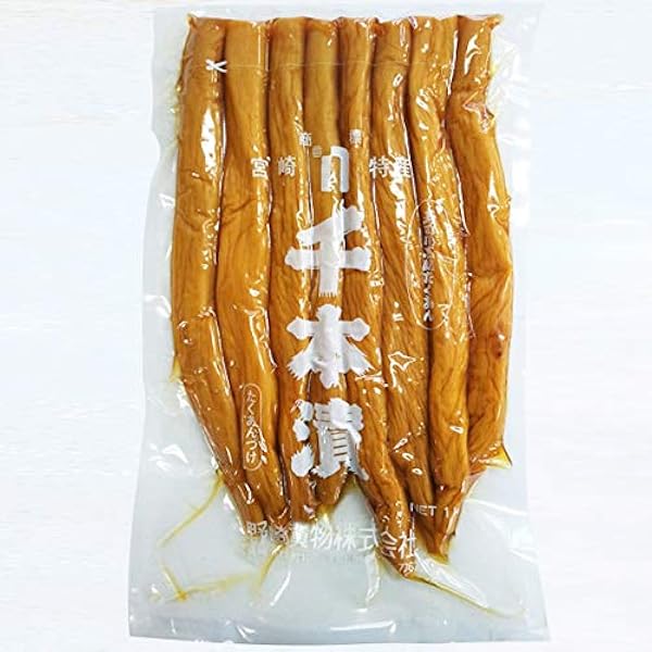 Amazon | 宮崎産干し大根 寿司用高級千本漬 1kg | 野崎漬物