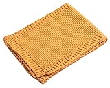 EOZY 子供用 マフラー ニットマフラー ネックウォーマー 男の子 女の子 可愛い 無地 暖かい 柔らかい おしゃれ 秋冬 防風 キッズマフラー イエロー