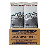 エレホン化成工業 特殊モルタル 緊急工事用 止水セメント #300 1Mタイプ(1箱:3kg×6袋入) 5箱セット