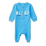 ラルフローレンの子供服　POLO　RALPHLAUREN　ベビー　カバーオール　ロンパース　男の子　７５ｃｍ [並行輸入品]
