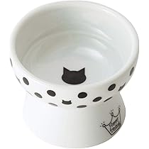 Amazon | 猫壱(necoichi) ハッピーダイニング 猫用 脚付フードボウル