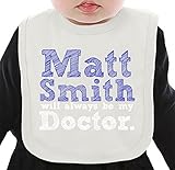 Matt Smith Will Always Be My Doctor ネクタイを有する有機ビブ Medium