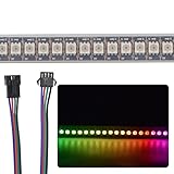 APA102 アドレス可能なDC5V 5050 RGB ledピクセルストリップ1m 144LED / m 防水 144pixels / M