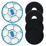 ペット美容キットや掃除机のHepaフィルタースポンジ交換キット(Hepaフィルター2個+スポンジ4個) 対応機種 Neakasa/Neabot P2 Pro