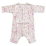 (ocean&ground) オーシャン＆グラウンド 長袖 ロンパース 1720565 新生児 肌着 Happy Tiles ベビー 赤ちゃん 女の子 男の子 ボディスーツ