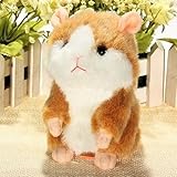 Glodeals Electronic Mimicry Pet Hamster Kids Toy Talking Voice Recorder Brown おもちゃ (並行輸入)
