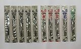 パイロット 油性ボールペン替芯 細字0.7mm 黒5本・赤3本・青1本・緑1本 BVRF-8F-B/R/L/G 10本組み