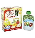 Cow & Gate Fruit Cocktail from 4-36 Months 4 x 90g Pouches (Pack of 2) - 4-36ヶ月4×90グラム袋から牛＆ゲートフルーツカク
