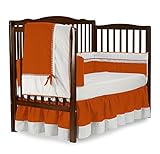 Baby Doll Bedding Royal Crib Bedding Set Orange [並行輸入品]
