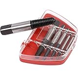 FKDLCD　なめたネジはずしビット ネジ 外し エキストラクター ボルト抜く ネジ なめた 壊れたネジ 工具 ネジ抜き専用工具 修理用工具 6セット