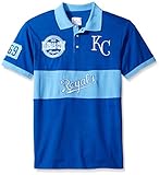 MLB Wordmarkコットンポロ XL ブルー