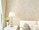 3Dの不織布の共同圧力の壁紙の庭暖かい花のベッドルームのリビングルームの子供の部屋の背景の壁アメリカの壁紙は、3つ1つ買う ( Color : Yellow flowers )