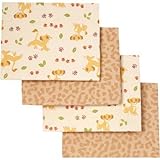 Lion King Under the Sun Flannel Blanket 4 Pack [並行輸入品]
