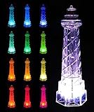 Solaration 1028 Solar Powered Lighthouse Garden Stake Light for Outdoor Living [並行輸入品]