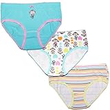 カーターズ（Carter's)女の子用エメラルドグリーンモンキー&ハート＆ボーダーショーツパンツ3枚セット,出産祝いギフト,水色サル柄アンダーウェア,カラフル子供用下着・肌着【並行輸入】