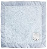Little Giraffe Cherish Satin Blanky, Blue