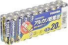 東芝 アルカリ乾電池 単3形1パック20本入 LR6L 20MP