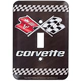 Corvette Racing Wall Light Switch Cover [並行輸入品]