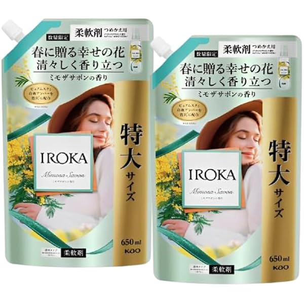 Amazon | I R O K A イ ロ カ 柔軟剤 ミモザ サボン の香り +Chabel
