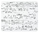 国宝・鳥獣人物戯画のマウスパッド 2：フォトパッド（ 日本の名画シリーズ ）