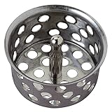 BrassCraft Universal Crumb Cup with Post for 1-1/2-Inch Drains, Chrome by BrassCraft Mfg